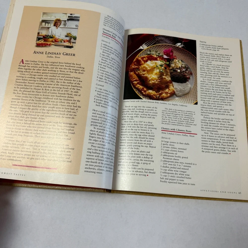 Southwest Tastes Ellen Brown 1987 First Printing Hardcover Cookbook HPBooks‎